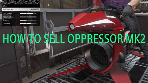 stereosu5hi • 1 hr. . How to sell your oppressor mk2 without terrorbyte